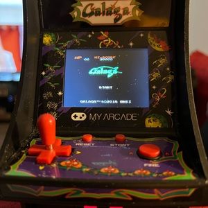 My Arcade 6 inch collectible retro Galaga metro player